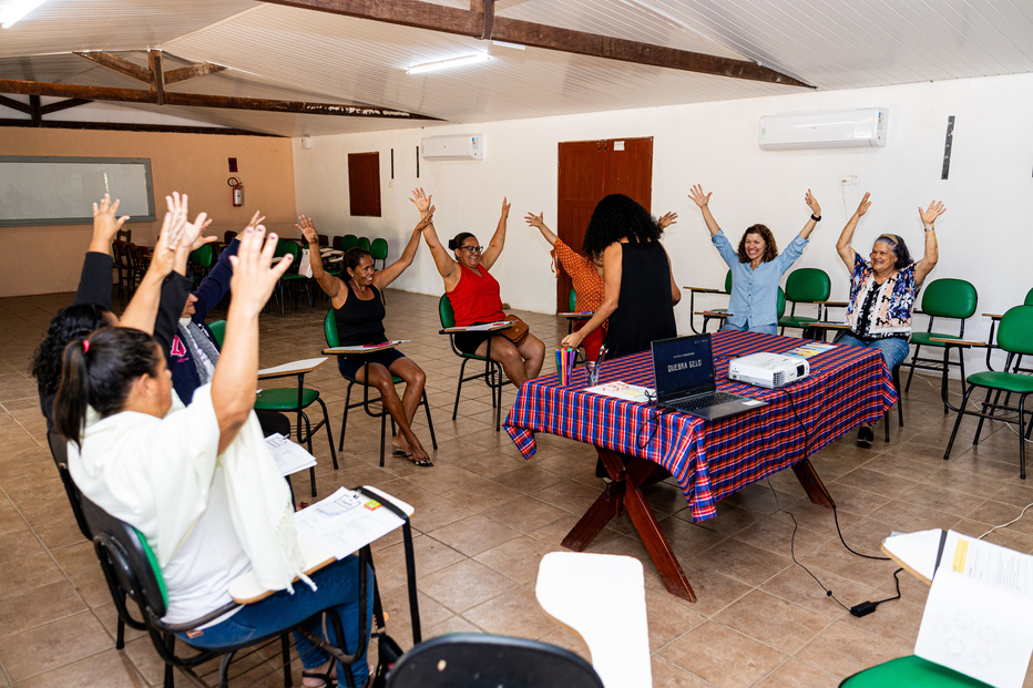 Saúde em Clima classroom