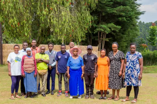 Community assembly members gathered in Kyakaigo, continuing the dialogue together.