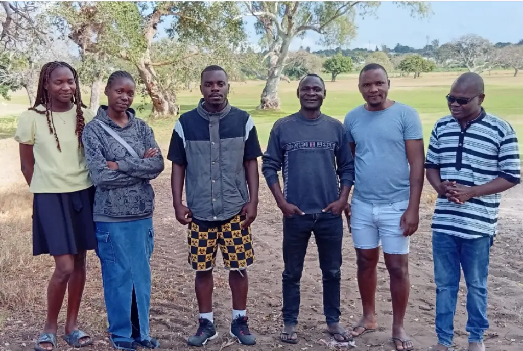 The Agricultors' ChildrenSons gathered outside for a photograph