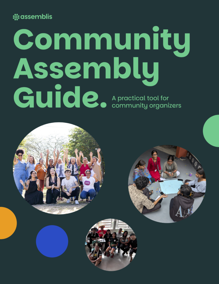 Front cover of the Assemblis Community Assembly Guide